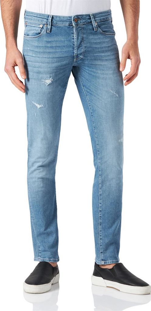 Jack & Jones 12204336, Blau, Jeans, Baumwolle, Elasthan, Nicht bleichen, Schonwaschgang (40°C), 1 Stück(e)