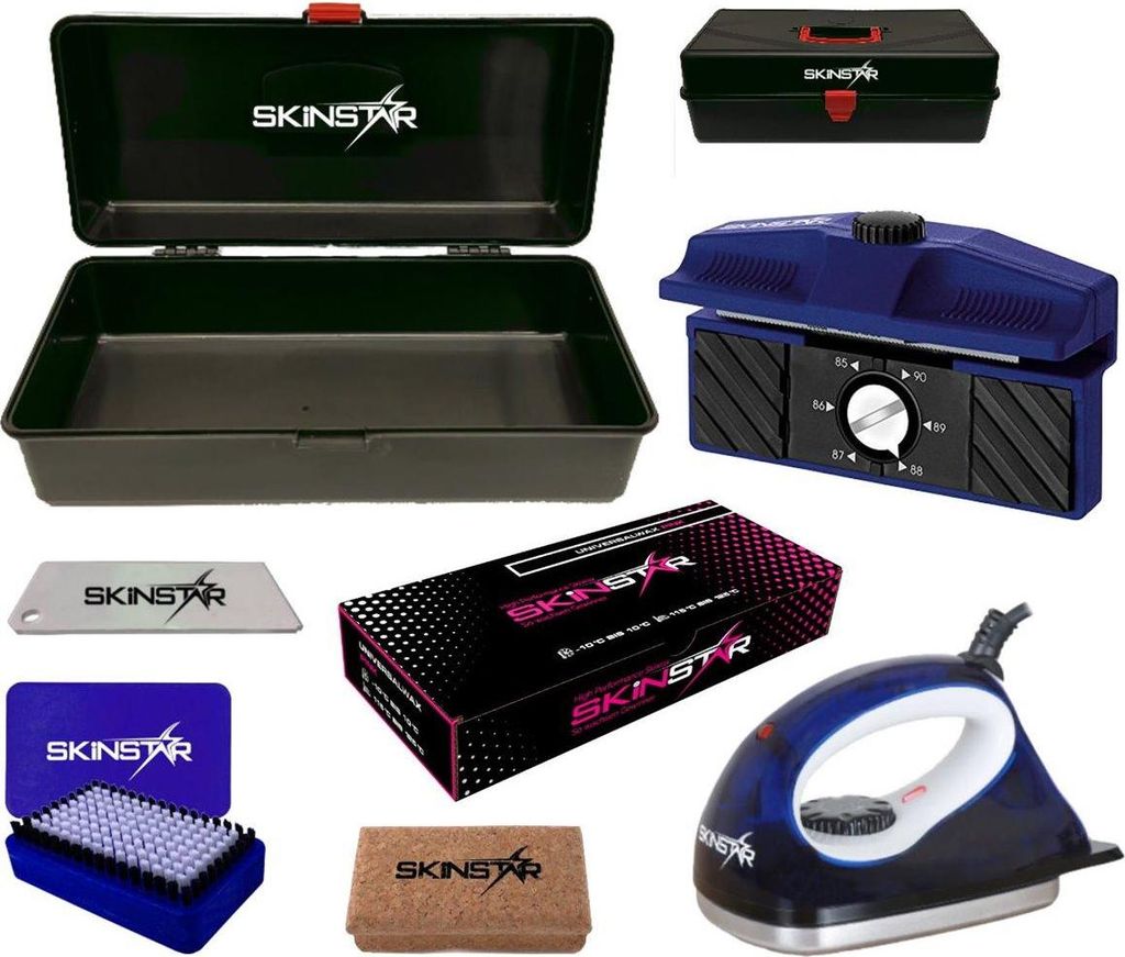 Kit de démarrage SKINSTAR, fer à farter, brosse, ponceuse à Image du produit 