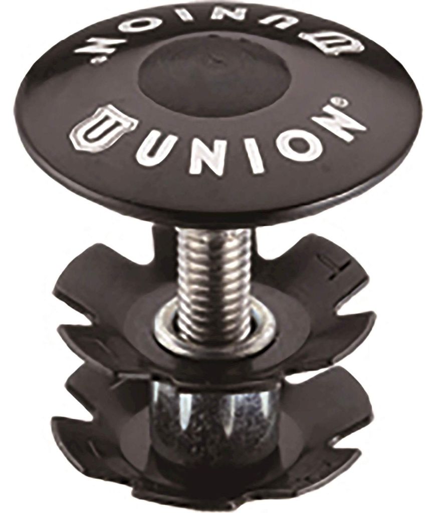 Union Ball Head Plug Kap vor 1 Zoll schwarz