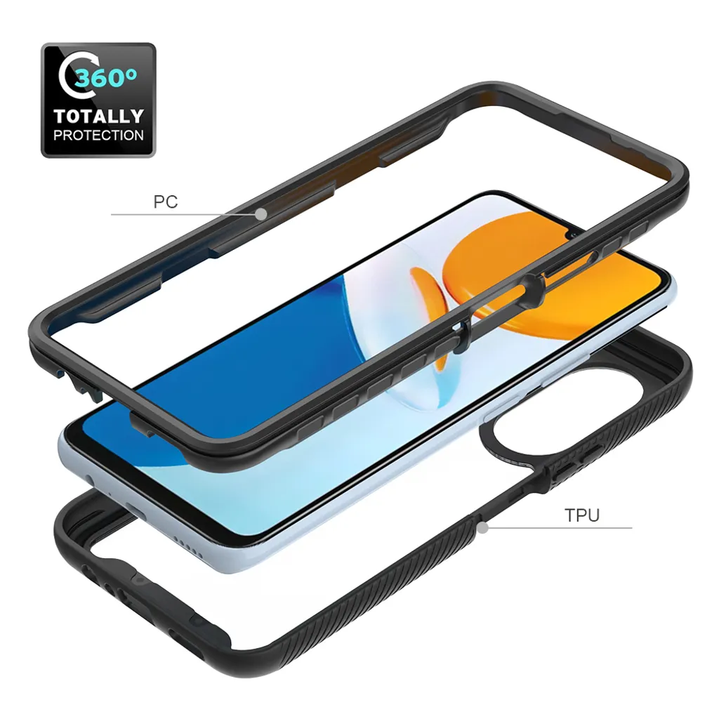 BRAND SET Custodia per Honor X7 Cover Flip PU Copertina