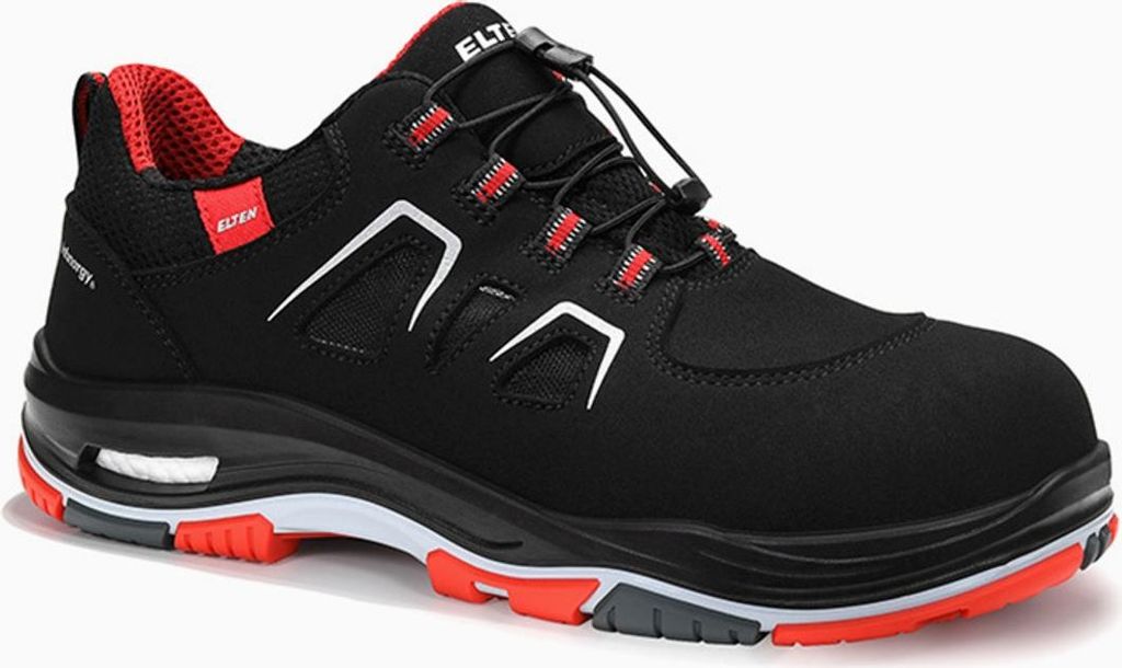 Elten Sicherheitshalbschuh 711351 ALAN Gr. 40 schwarz/rot