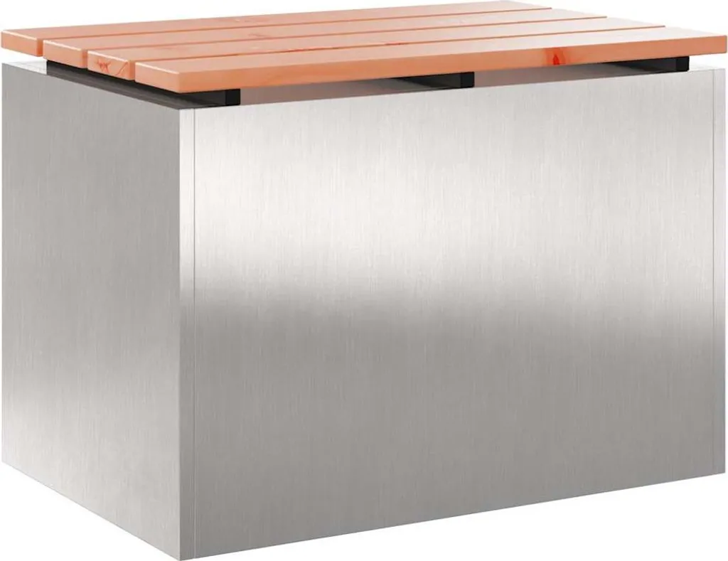 Panchina da Giardino vidaXL Acciaio Inox 60x40x43 cm | Arredo Outdoor