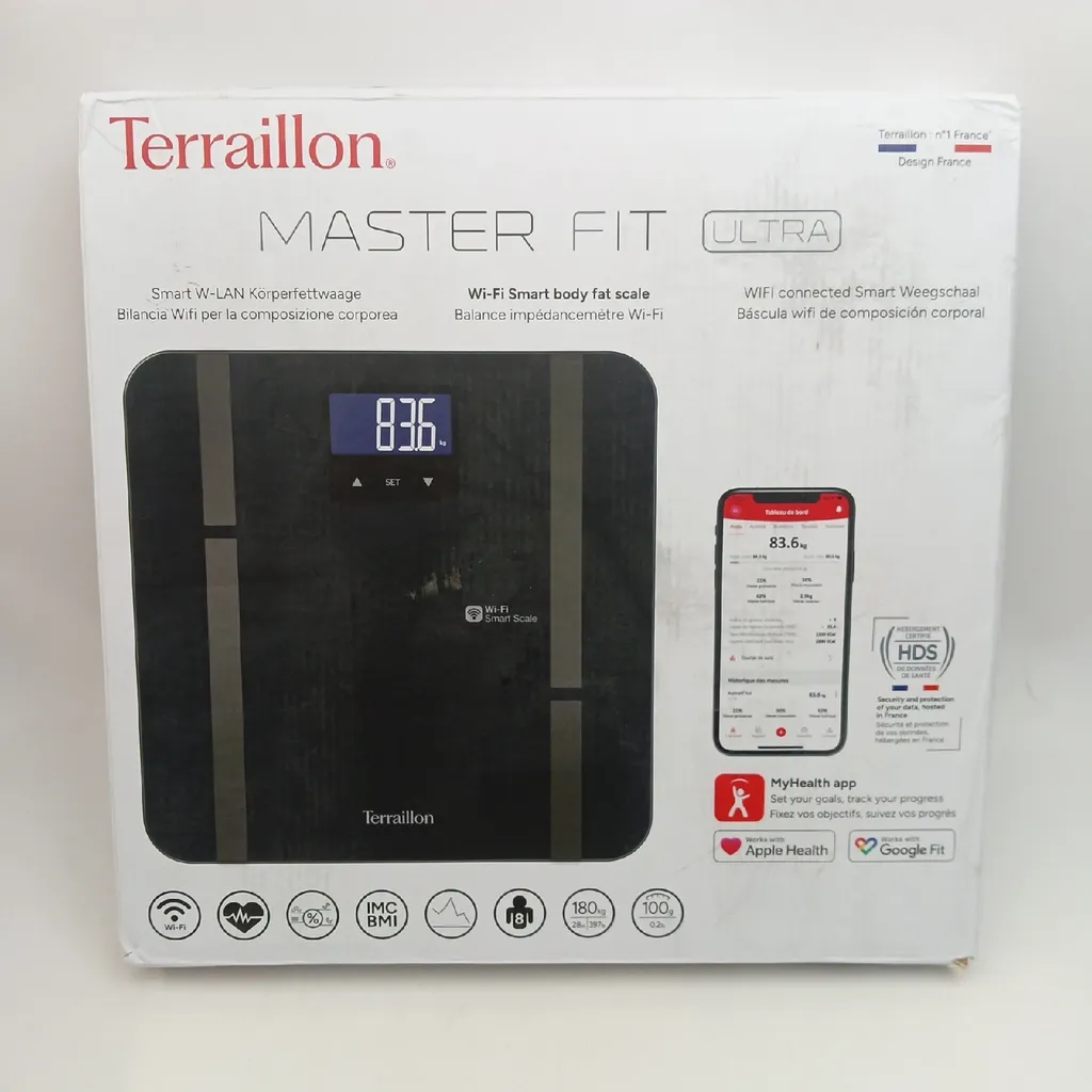 Pèse-personne Impédancemètre Terraillon 180kg Connecté Bluetooth - 8