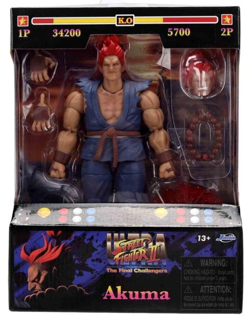 Jadatoys 9336717314R00 – Figurka Akumy z gry Street Fighter Zdjęcie produktu 