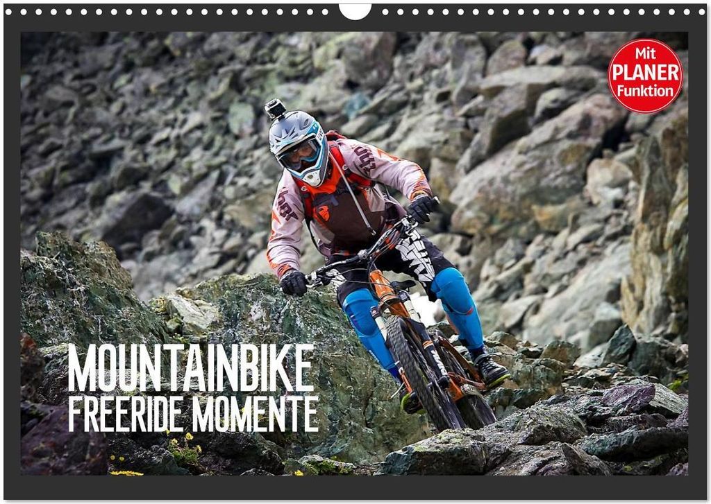 Mountainbike Freeride Momente (Wandkalender 2026 DIN A3 quer), CALVENDO Monatskalender