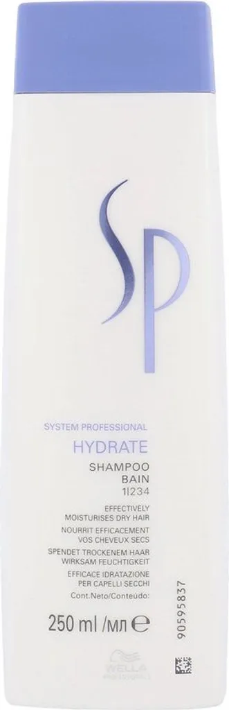 Wella SP Hydrate Shampoo 250 ml - Detergente Professionale Idratante