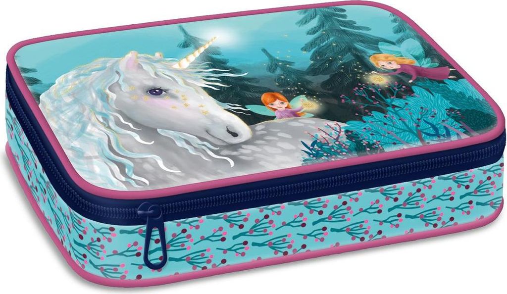 ARS UNA Schule Federmäppchen Stardust - Einhorn und Feen, Produktbild 