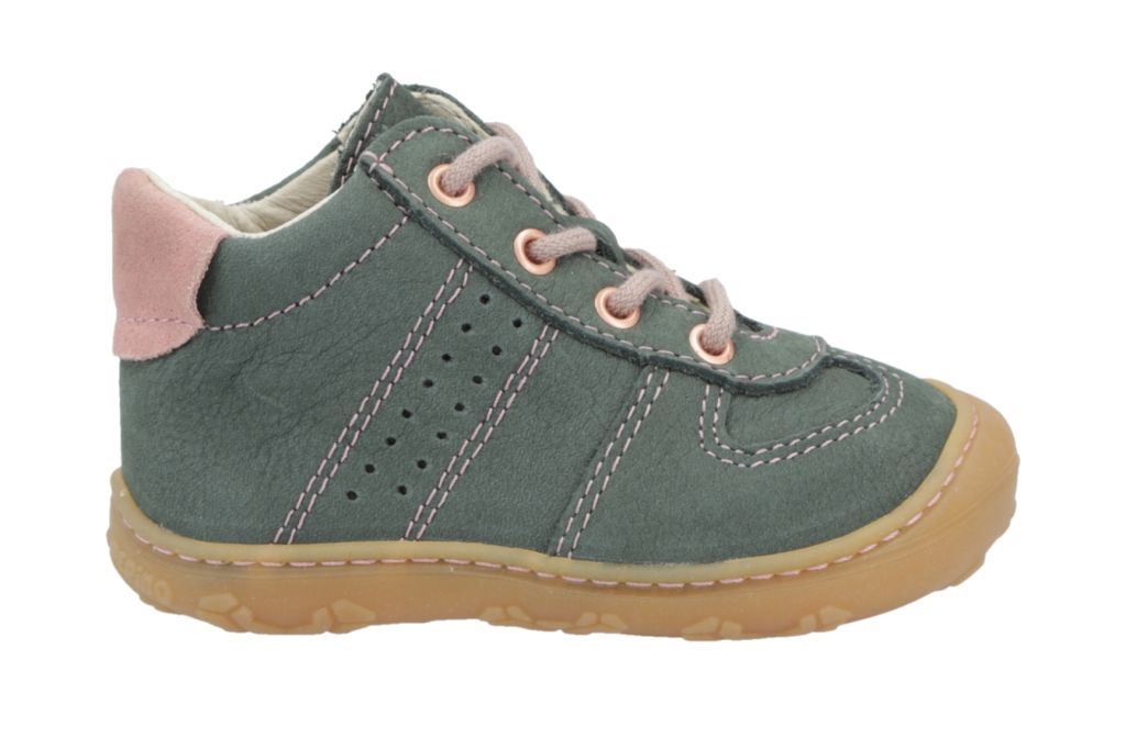 Pepino Lauflernschuhe SAMI Kinder Rauleder GrünGröße:21