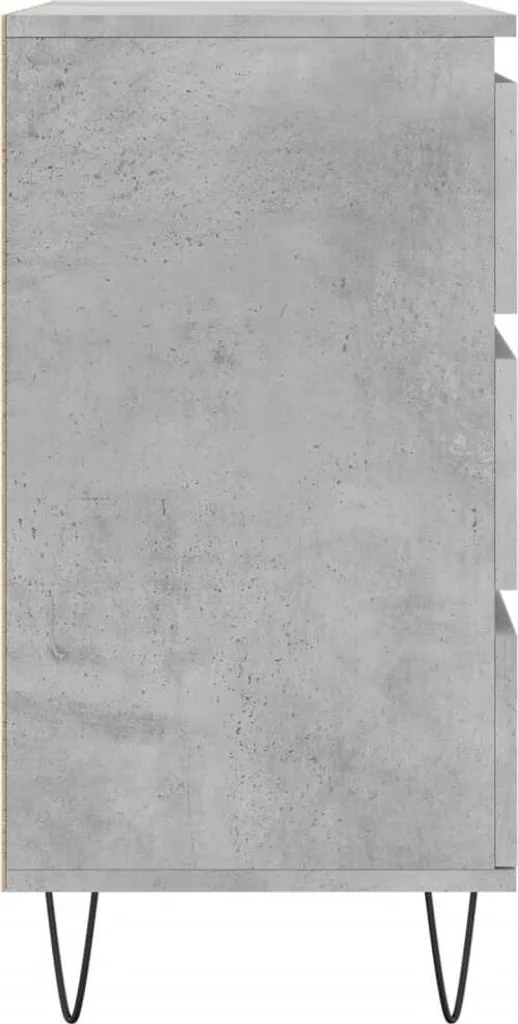 Offerta VidaXL Credenza 60x35x70 Grigio Cemento - Spazio Extra Ora - 13