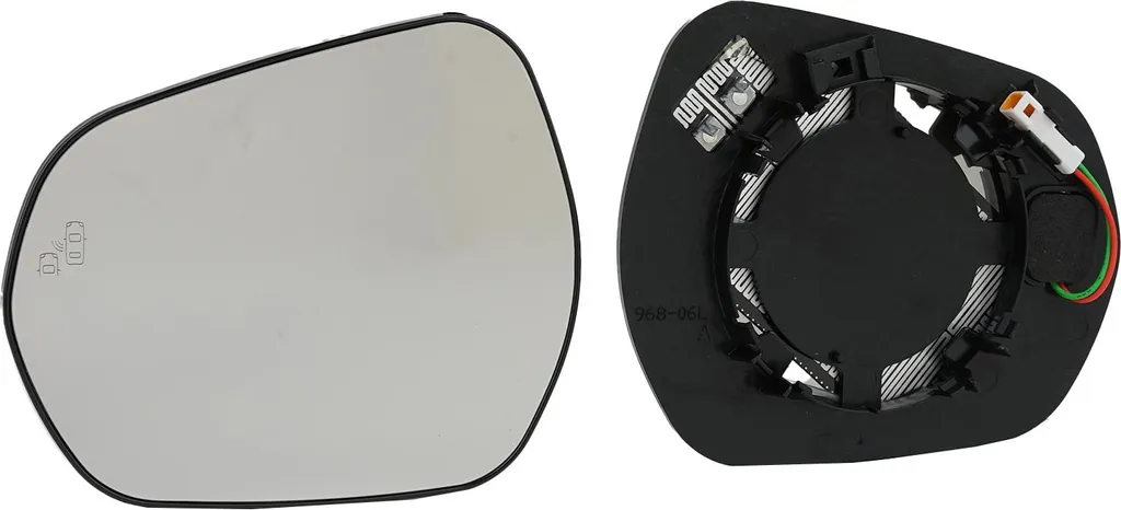 Remplacement miroir rétroviseur gauche pour aide au maintien de voie
