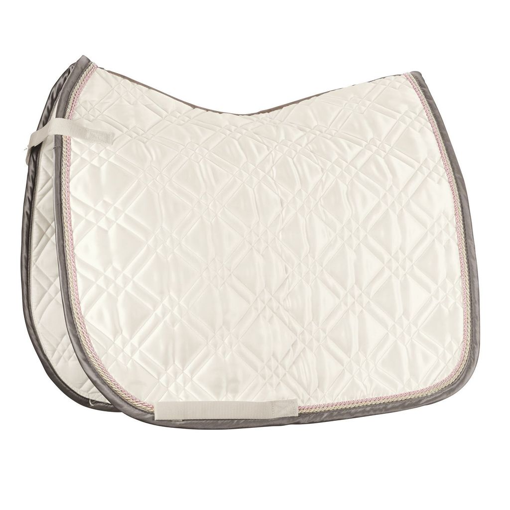 Eskadron Schabracke Brillant Dura " Classic Sports " Form - Pony-Dressur Farbe - off white