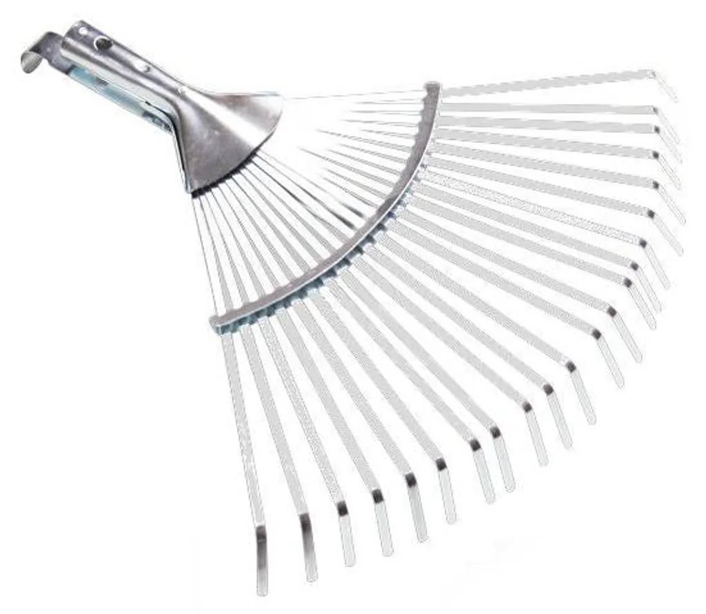 Balai à feuilles pour ramasser les débris de jardin - Modèle 22 dents