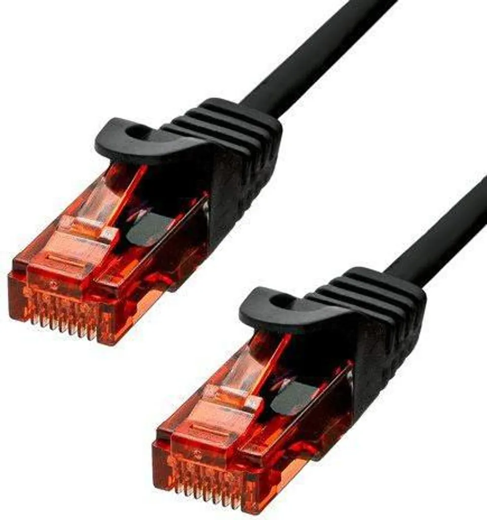 Câble RJ45 Cat6 20m Noir ProXtend en Cuivre LSZH pour Box et Ordinateur