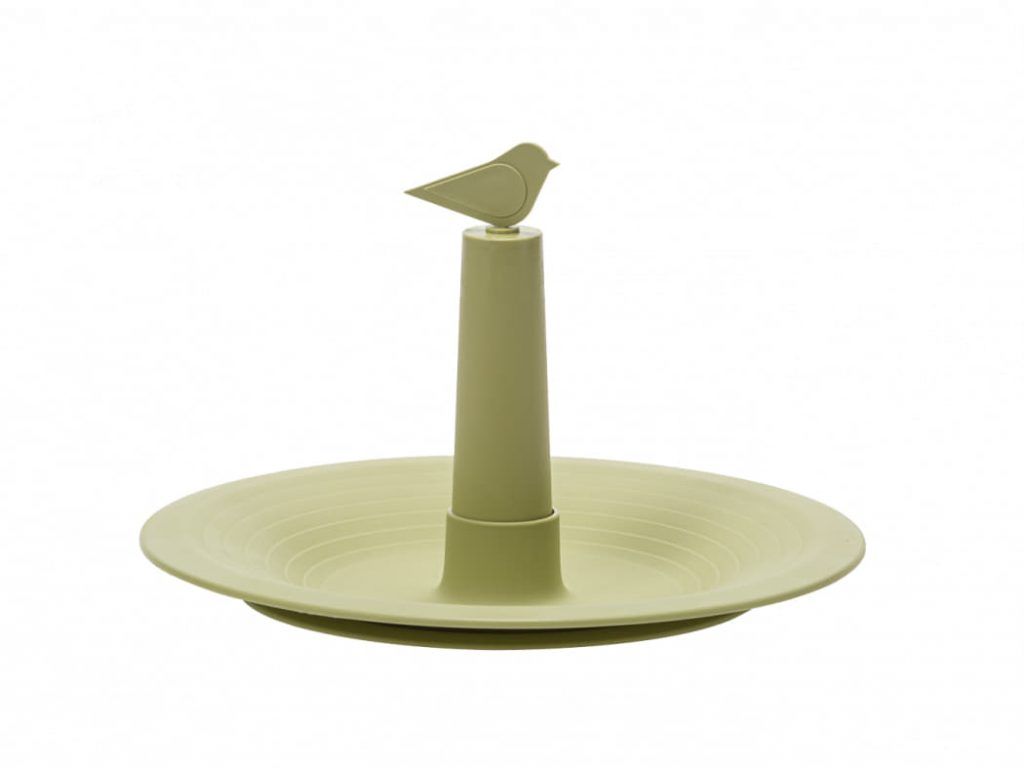 Mangeoire à oiseaux FINCH Plastia olive Image du produit 