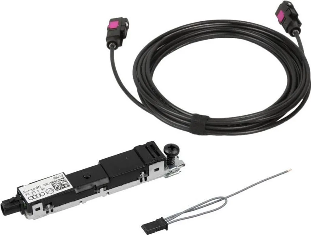 Modulo antenna originale + cablaggio Kufatec SET DAB DAB+ per Audi A1 8X
