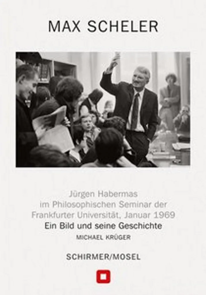 Tirage photo d'art de Jürgen Habermas, philosophe à Francfort en 1969