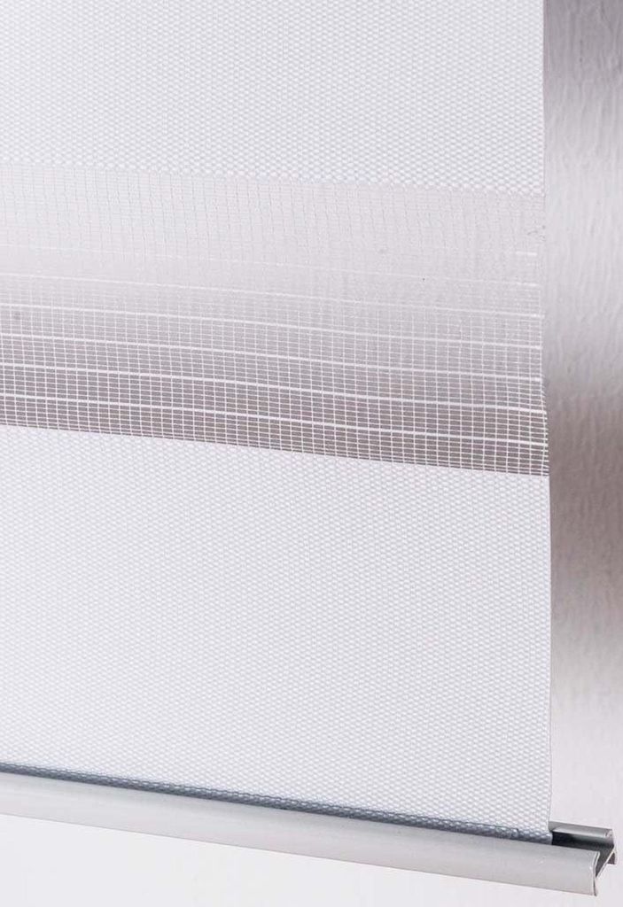 Doppelrollo, Farbe:grau, Größe:95x150 cm