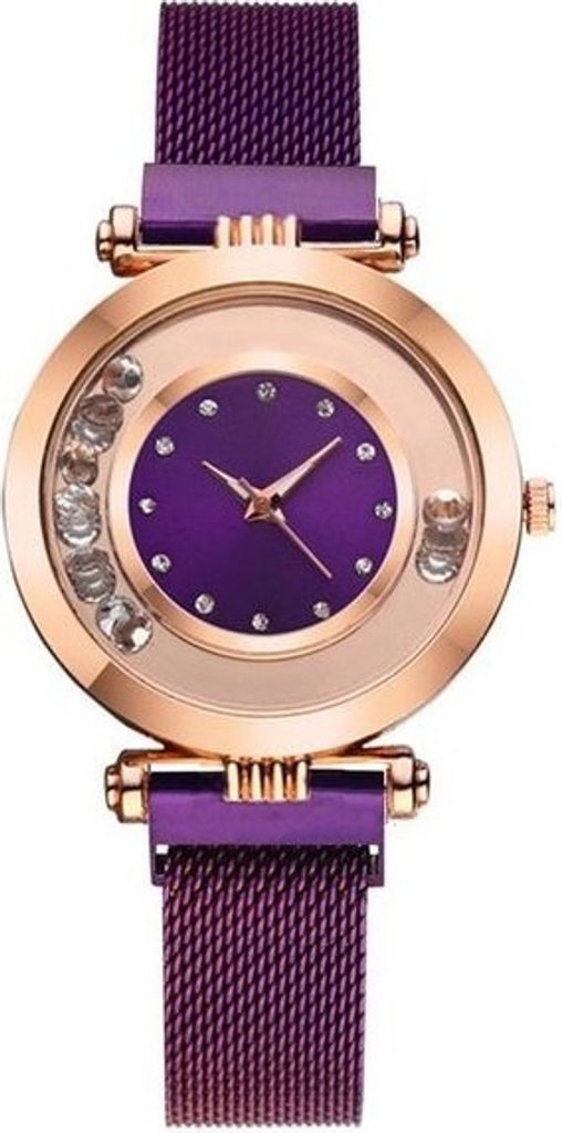 Elegante OP-22625 Damenuhr in Violett KP22625 Produktbild 