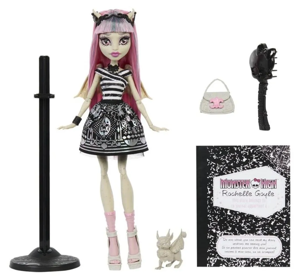Poupée Monster High Rochelle Goyle G1 JHK57 neuve dans sa boîte
