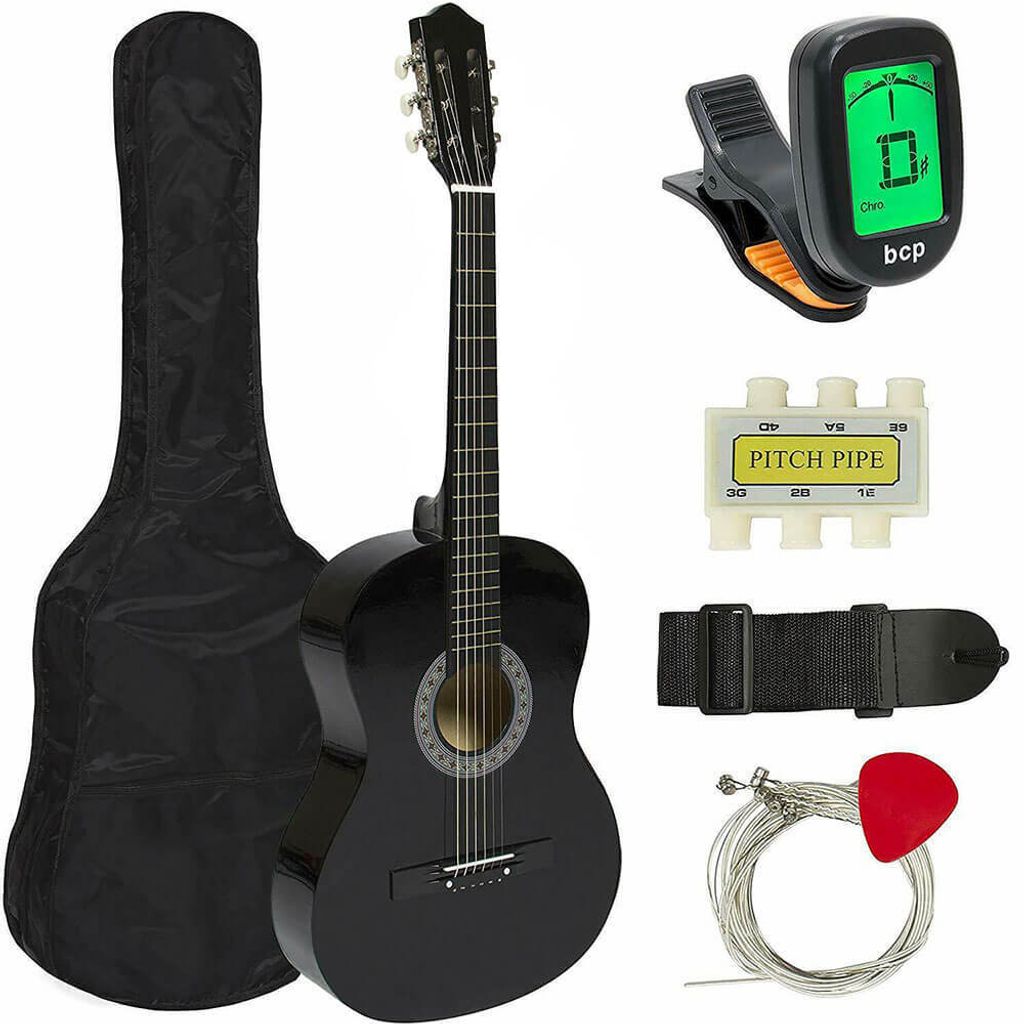 Gitara akustyczna dla początkujących, z tunerem w Zdjęcie produktu 