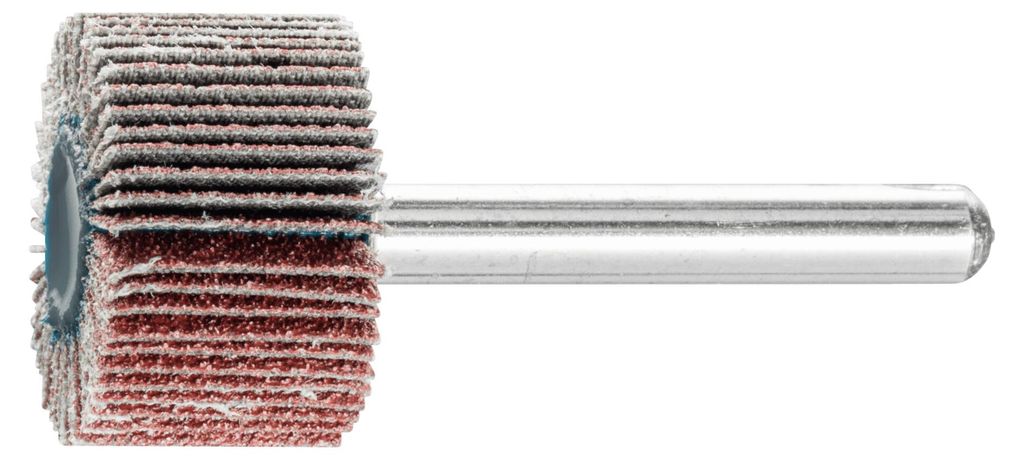 Pferd Fächerschleifer Körnung 80 Durchmesser 25 x Höhe 15mm 6mm Spannschaft - 44406086