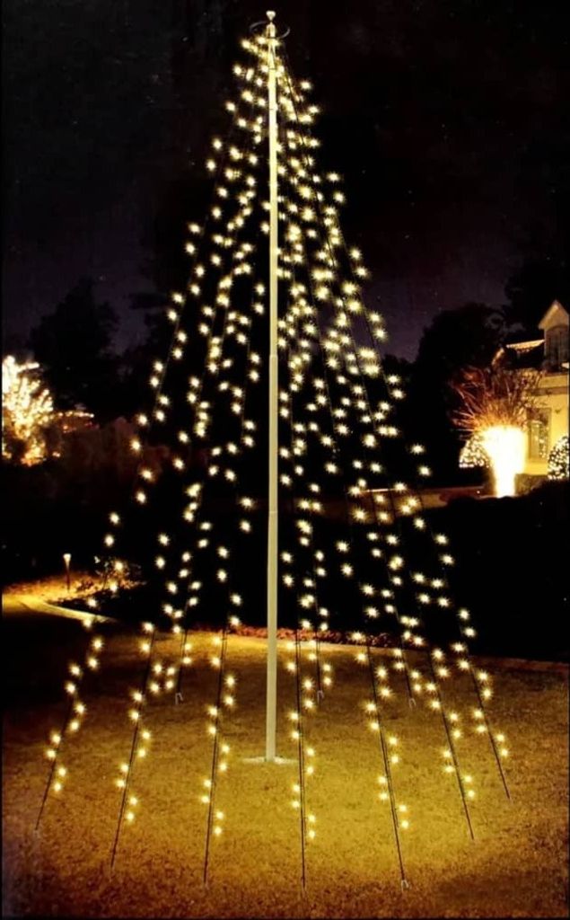 Ambiance osvetlenie stožiara so 192 LED diódami 208 cm Obrázok produktu 12