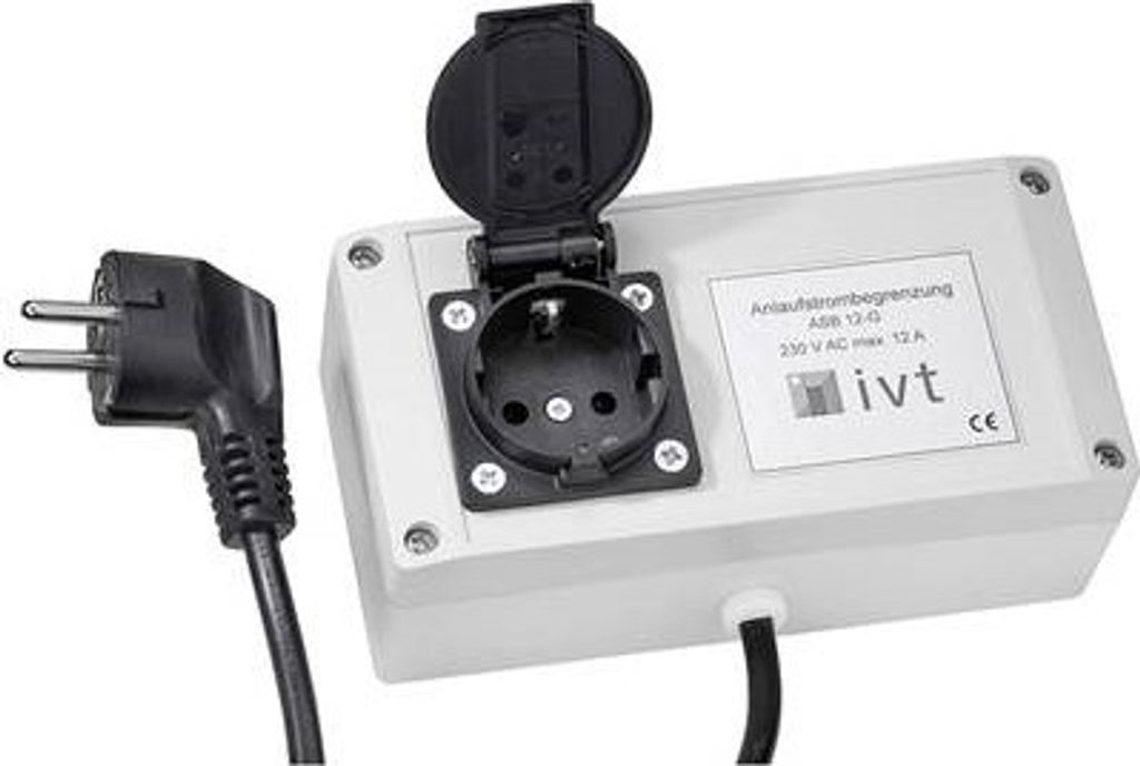 IVT 18017-G Anlaufstrombegrenzung ASB 12-G Weiß IP44 Produktbild 