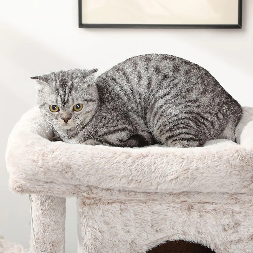 Tiragraffi 66 cm Morbido: Graffiatoio per Gatti con Sisal Naturale - 5