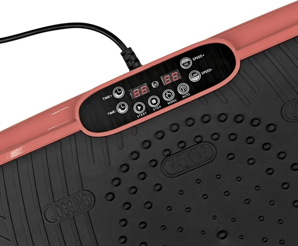 Plateforme de vibration compacte syltfit 4 pièces couleur corail