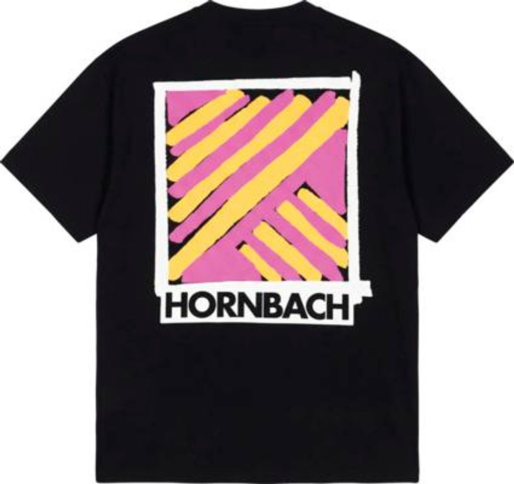 Kurzarmshirt HORNBACH Essentials schwarz Gr. XS
