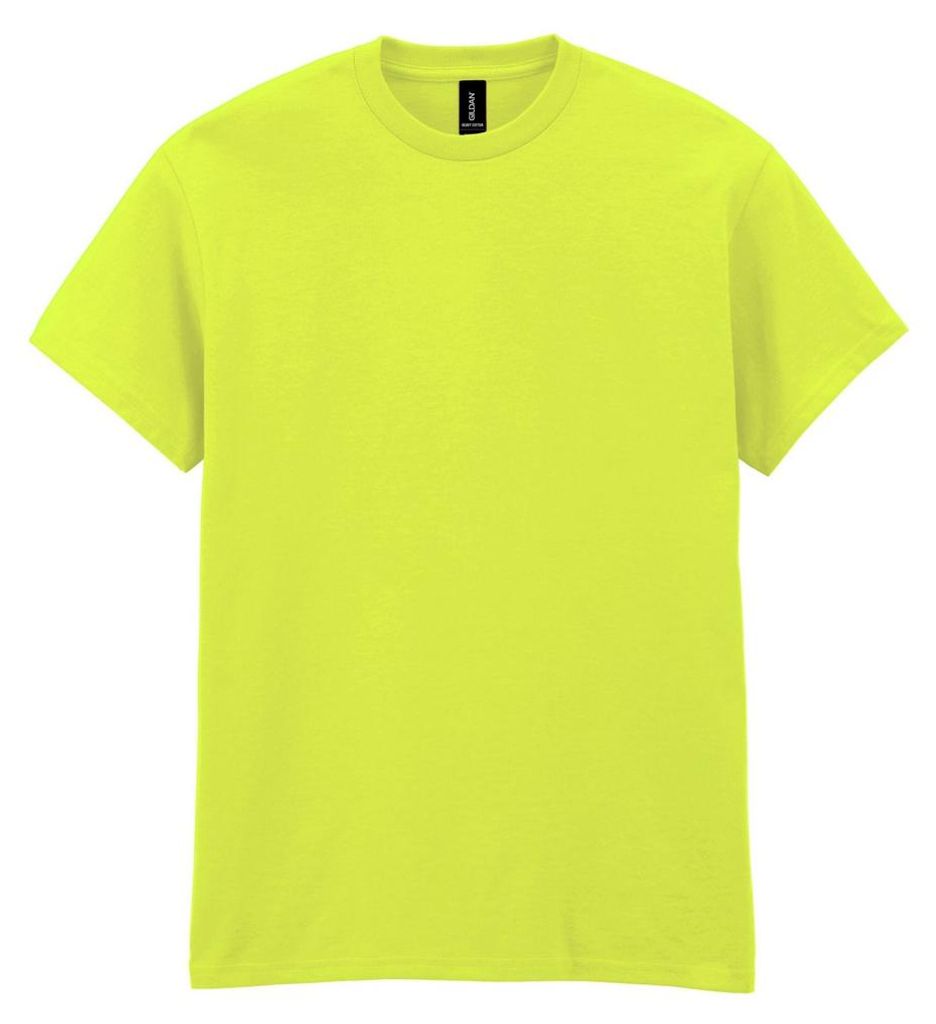 Gildan - T-Shirt für Herren/Damen Uni LT1412 (5XL) (Sicherheits-Grün)