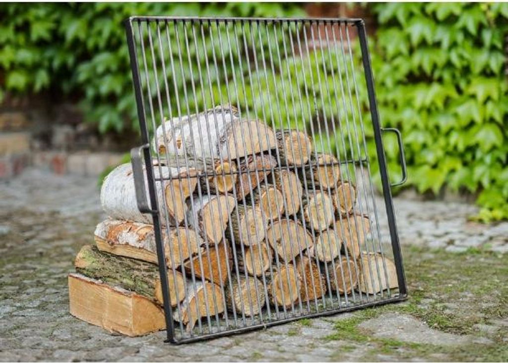 Grille de cuisson carrée 58x58 cm pour brasero rond 80 cm Image du produit 