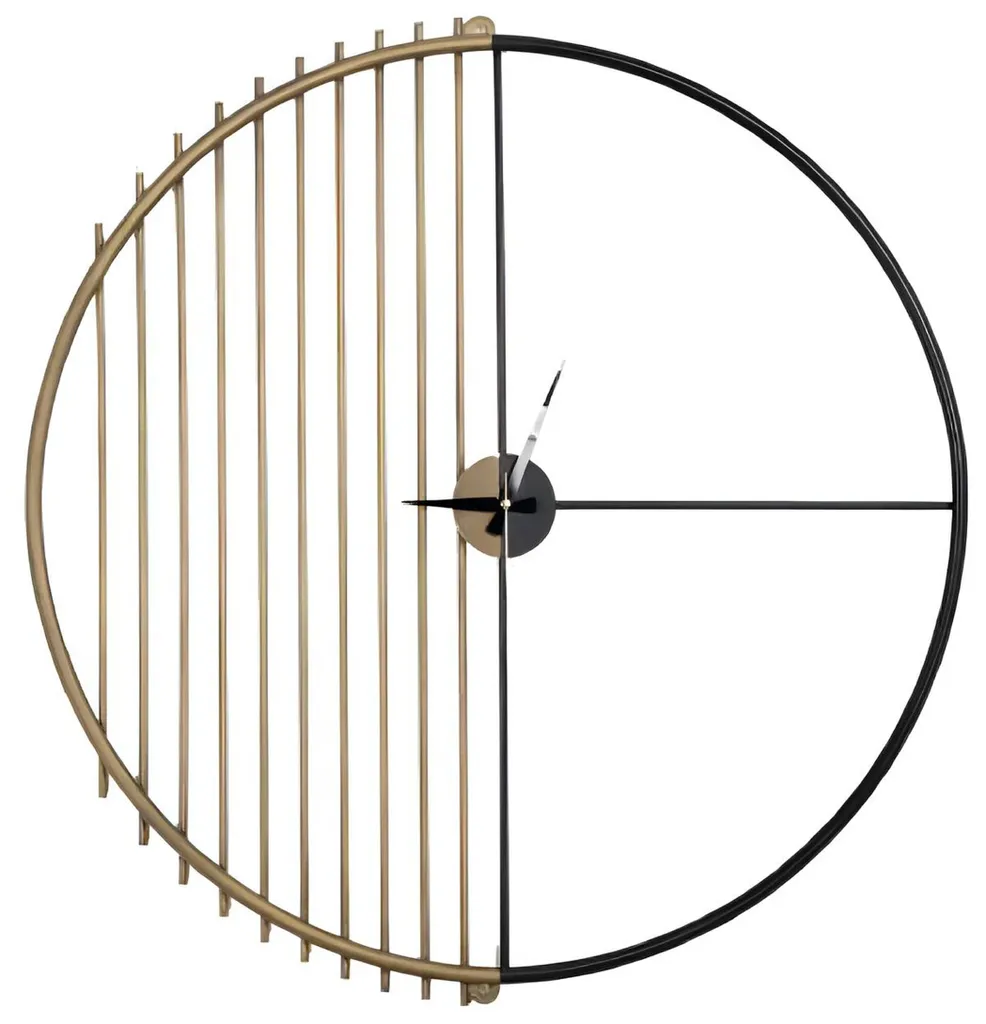 Horloge murale design sans bruit pour un salon paisible et élégant