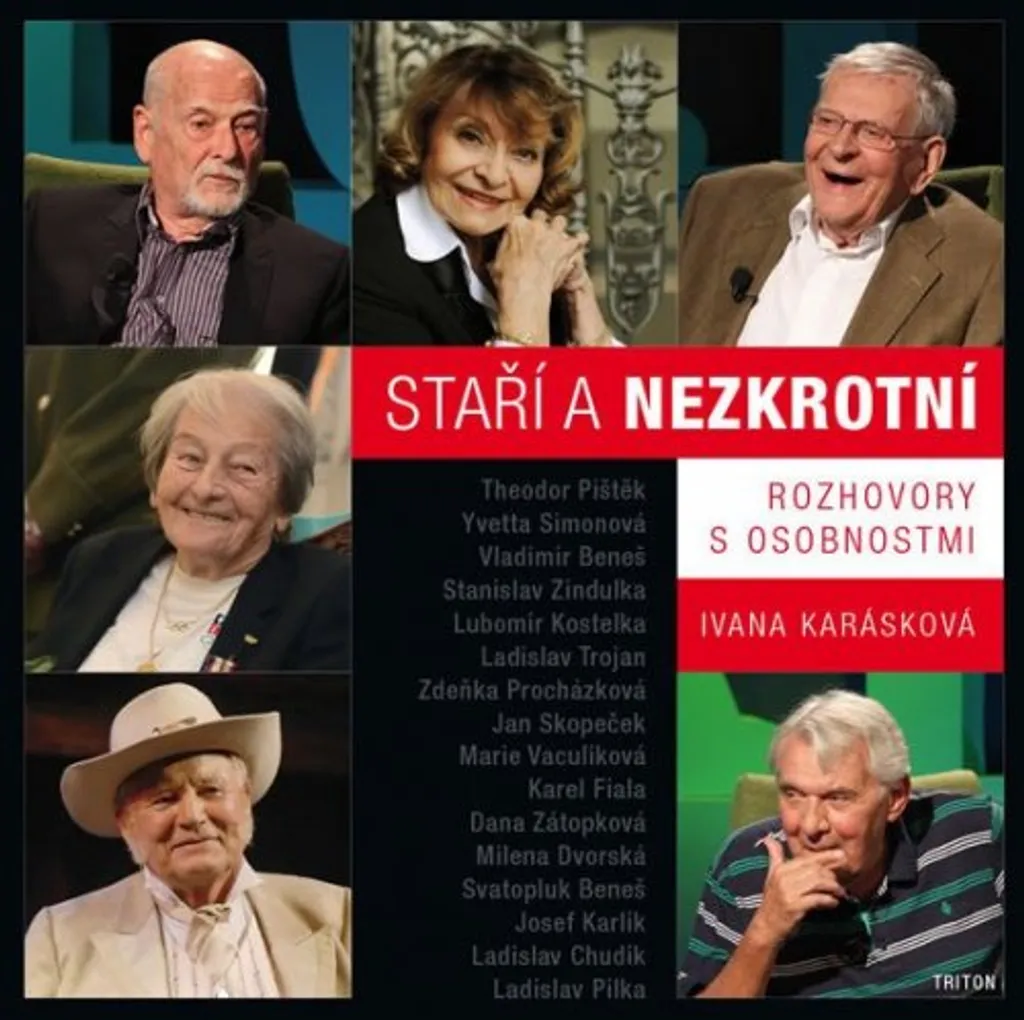 Livre d'entretiens Staří a nezkrotní de Karásková Ivana pour collection