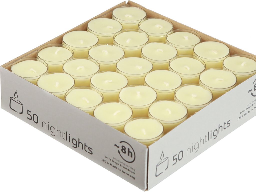 Tealighty Nightlight Paraffin ponadprzeciętny czas palenia Zdjęcie produktu 20
