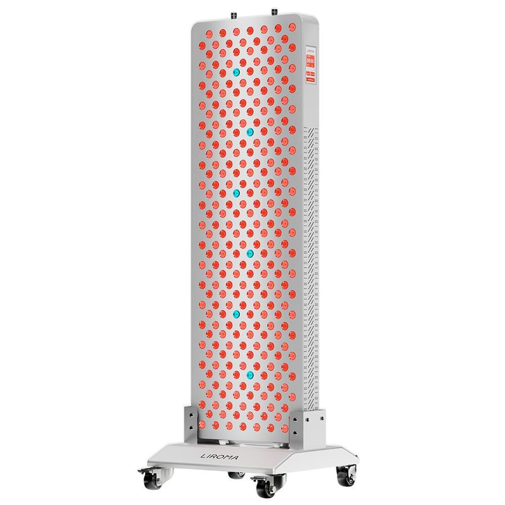 LIROMA Rotlichttherapie RL300 - 7 Wellenlängen - LED-Infrarotlampe - Infrarottherapie - Lichttherapie - Kollagenlampe - Fibromyalgie