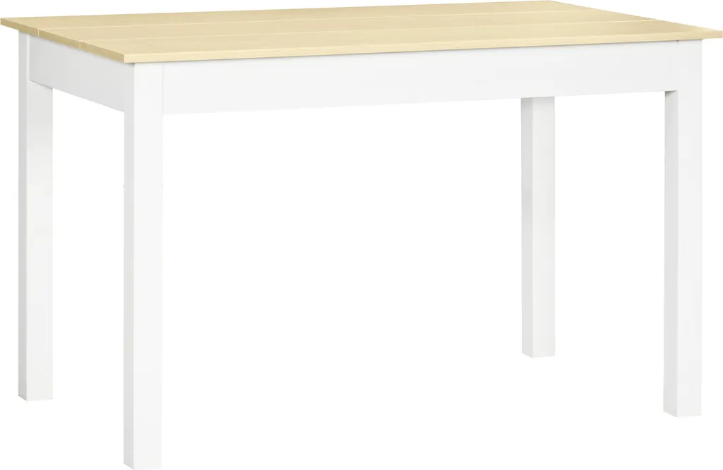 Table de repas familiale 4 à 6 personnes design bois pour petit espace