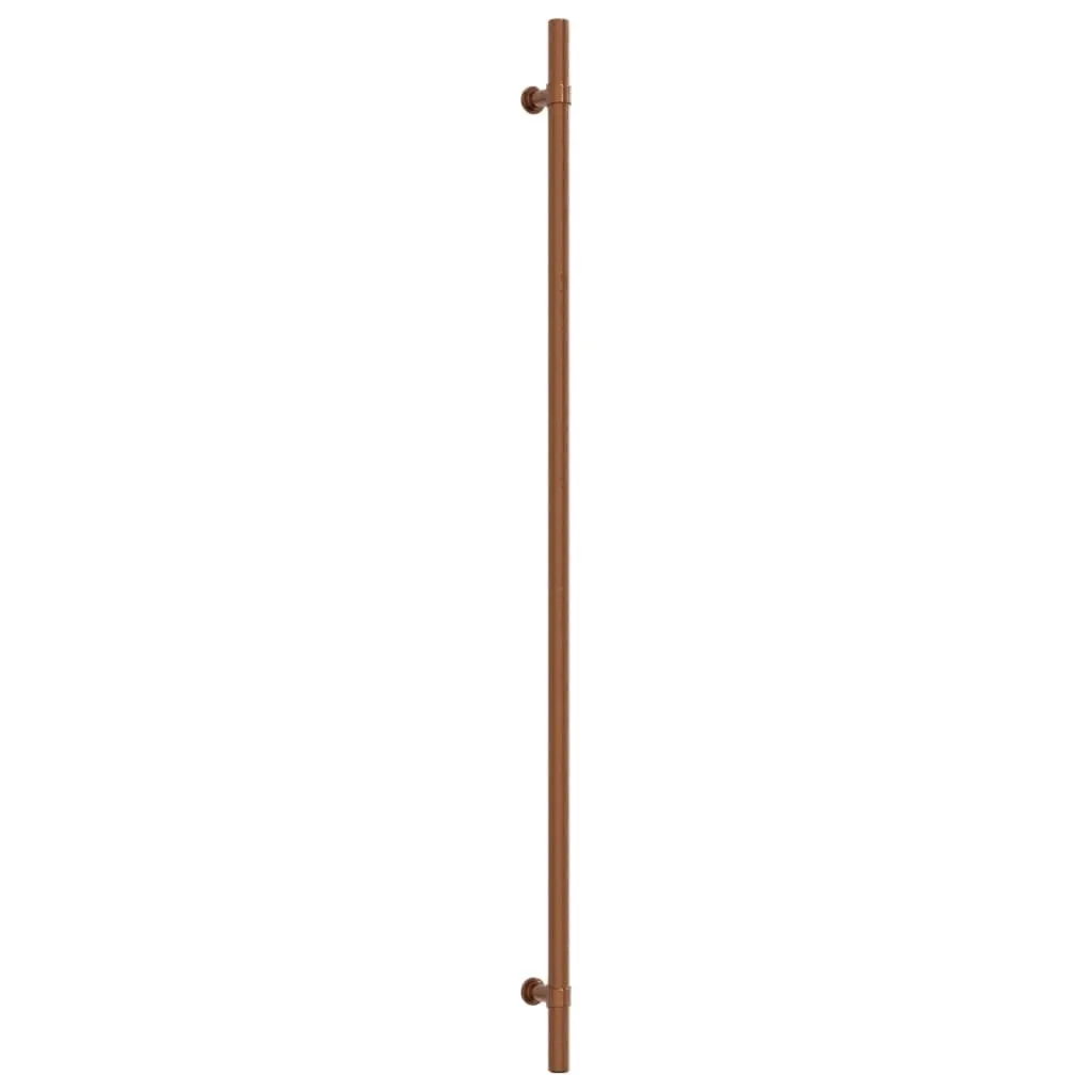 Poignées en acier inoxydable bronze 480 mm : robustesse et élégance
