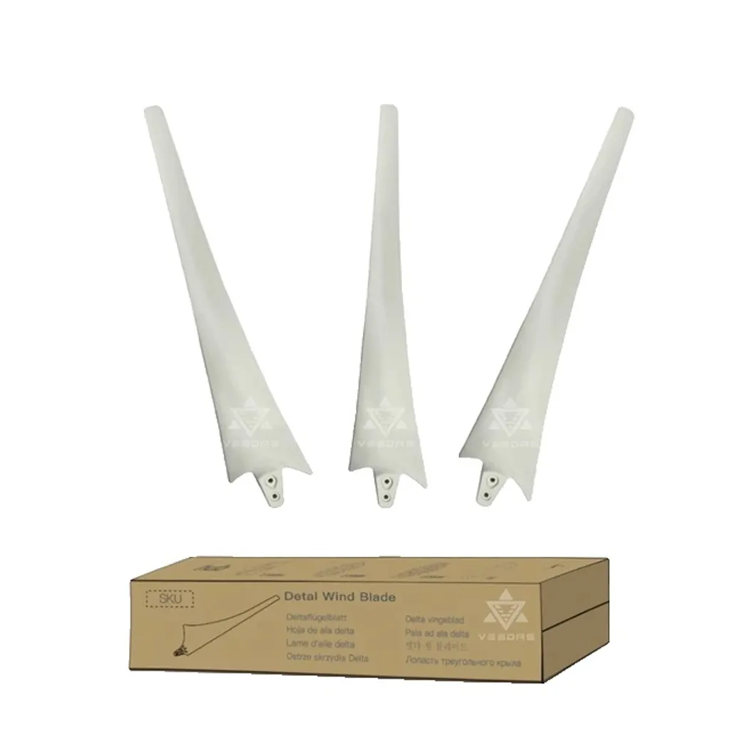 Pale Eoliche Professionali Fibra Carbonio - Set 3 Lame Delta 630mm - 1
