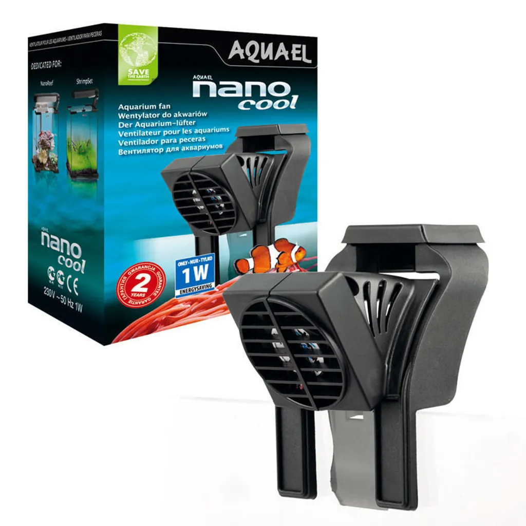 Ventilateur d'Aquarium Nano Cool Ultra Silencieux avec Support Clip