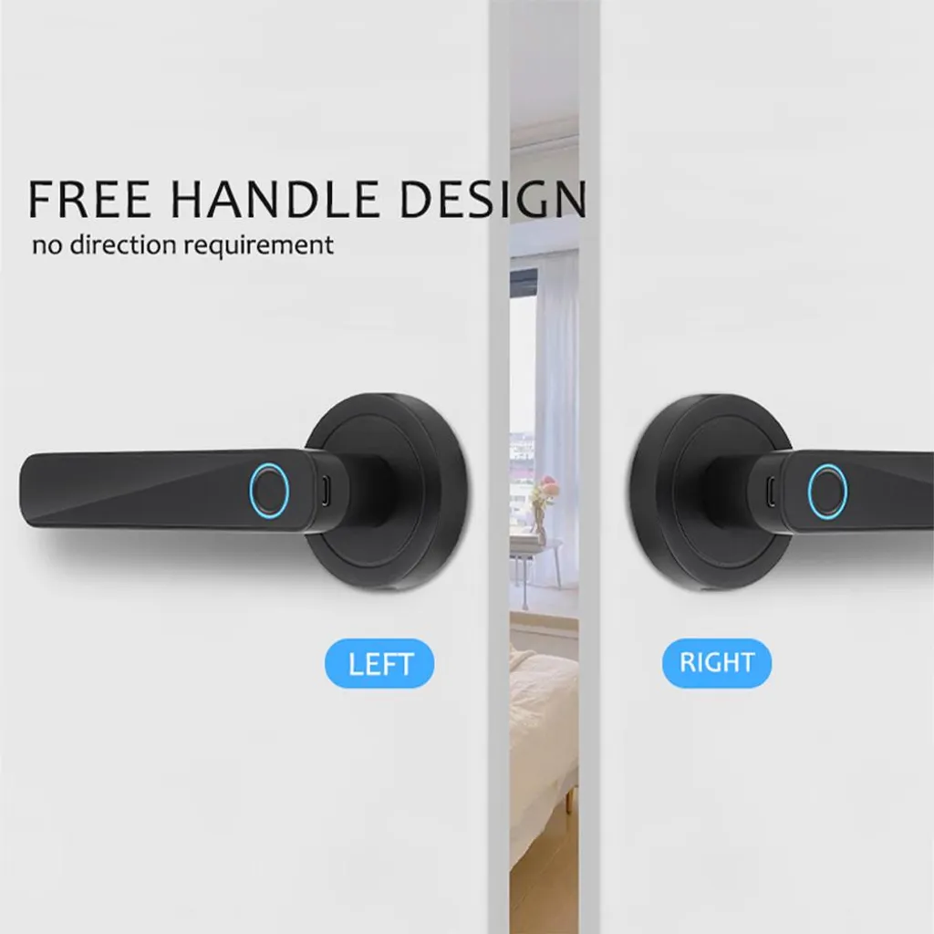 Serrure Connectée Tuya App Control avec Déverrouillage par Empreinte - 3