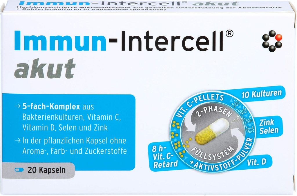 Immun-Intercell akut gélules, 20 gélules Image du produit 