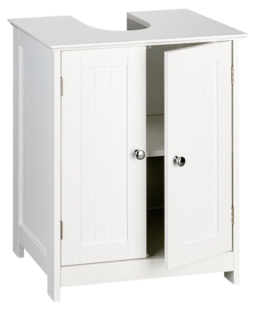 Landhaus Waschbeckenunterschrank Marbella Badunterschrank Produktbild 