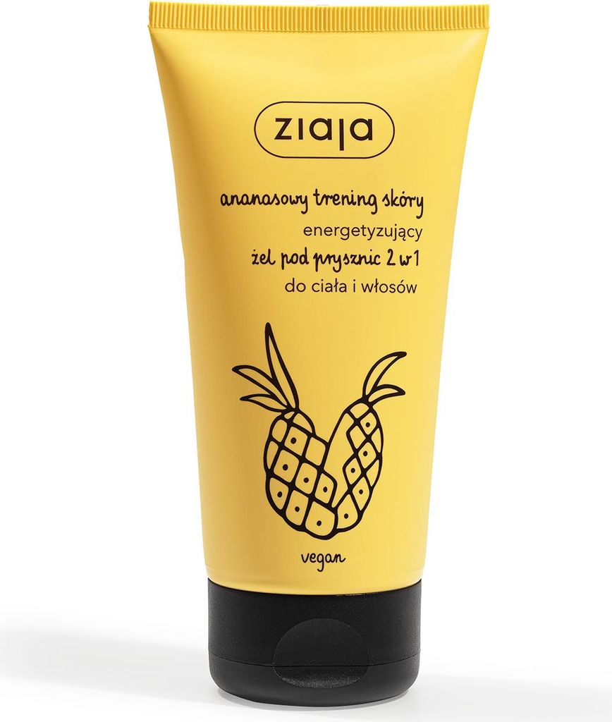 Ziaja Ananas Energie-Duschgel 2-in-1, 160 ml Produktbild 