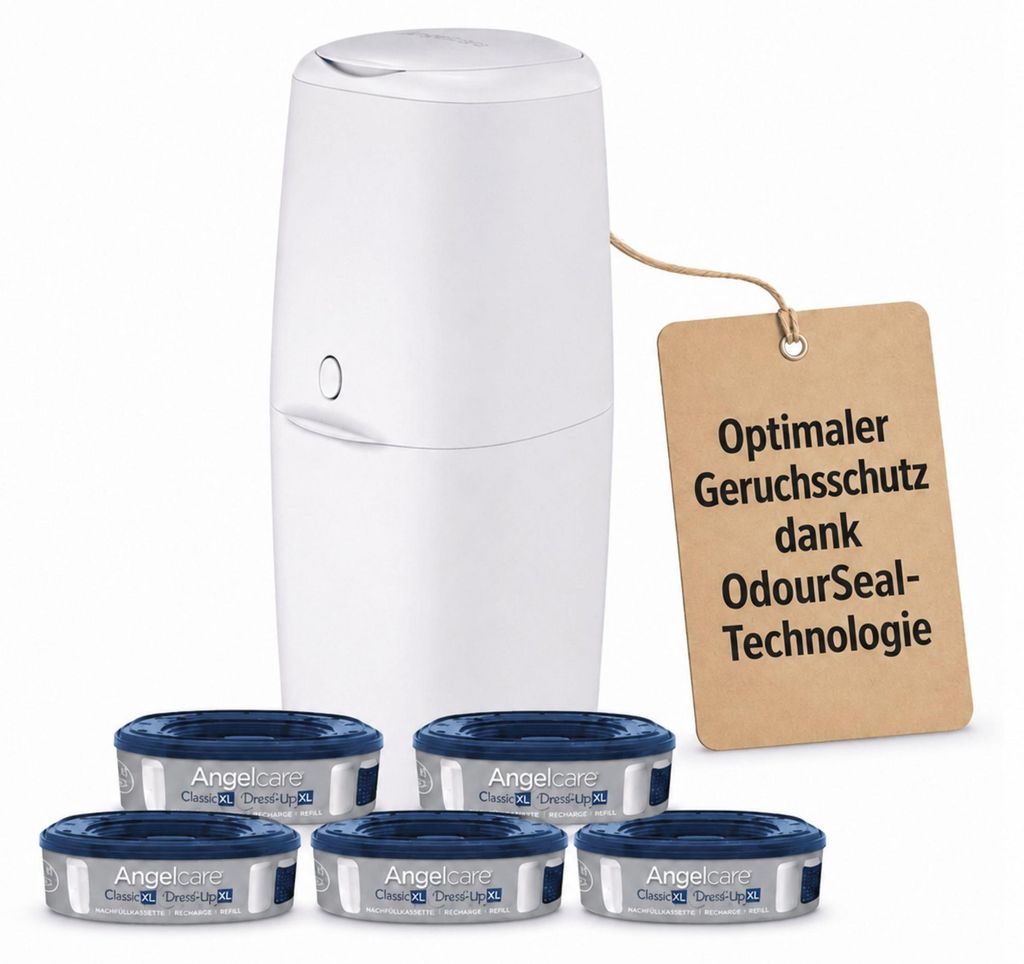 Angelcare TOP Windeleimer Classic XL mit Nachfüllkassette Produktbild 