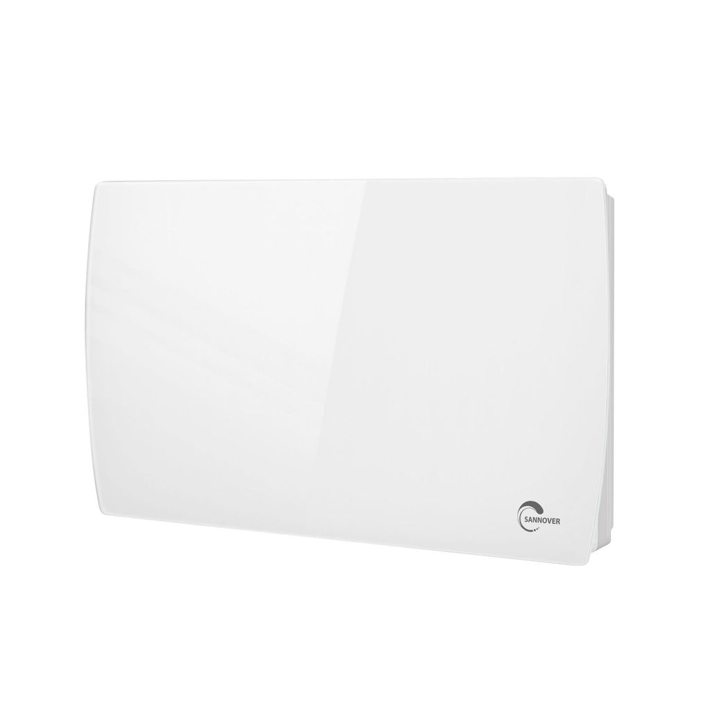 Elektrischer Wandheizkörper aus Glas Sorimo NF 1500 W Weiß Sannover