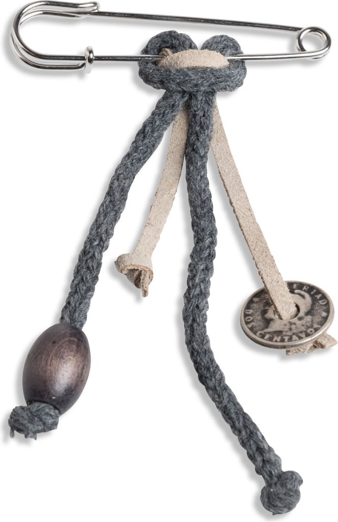 Knit Factory Brosche - Anthrazit Produktbild 