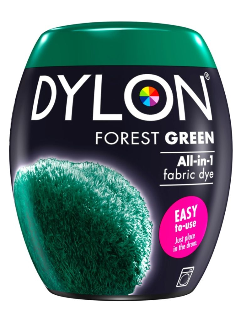 DYLON Wasmachine Textielverf Pods - Forest Green - 350g Produktbild 