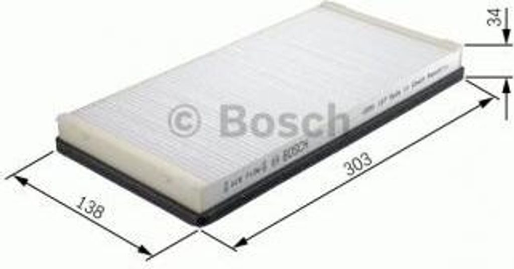 Bosch Filter, Innenraumluft  1 987 432 419 Produktbild 