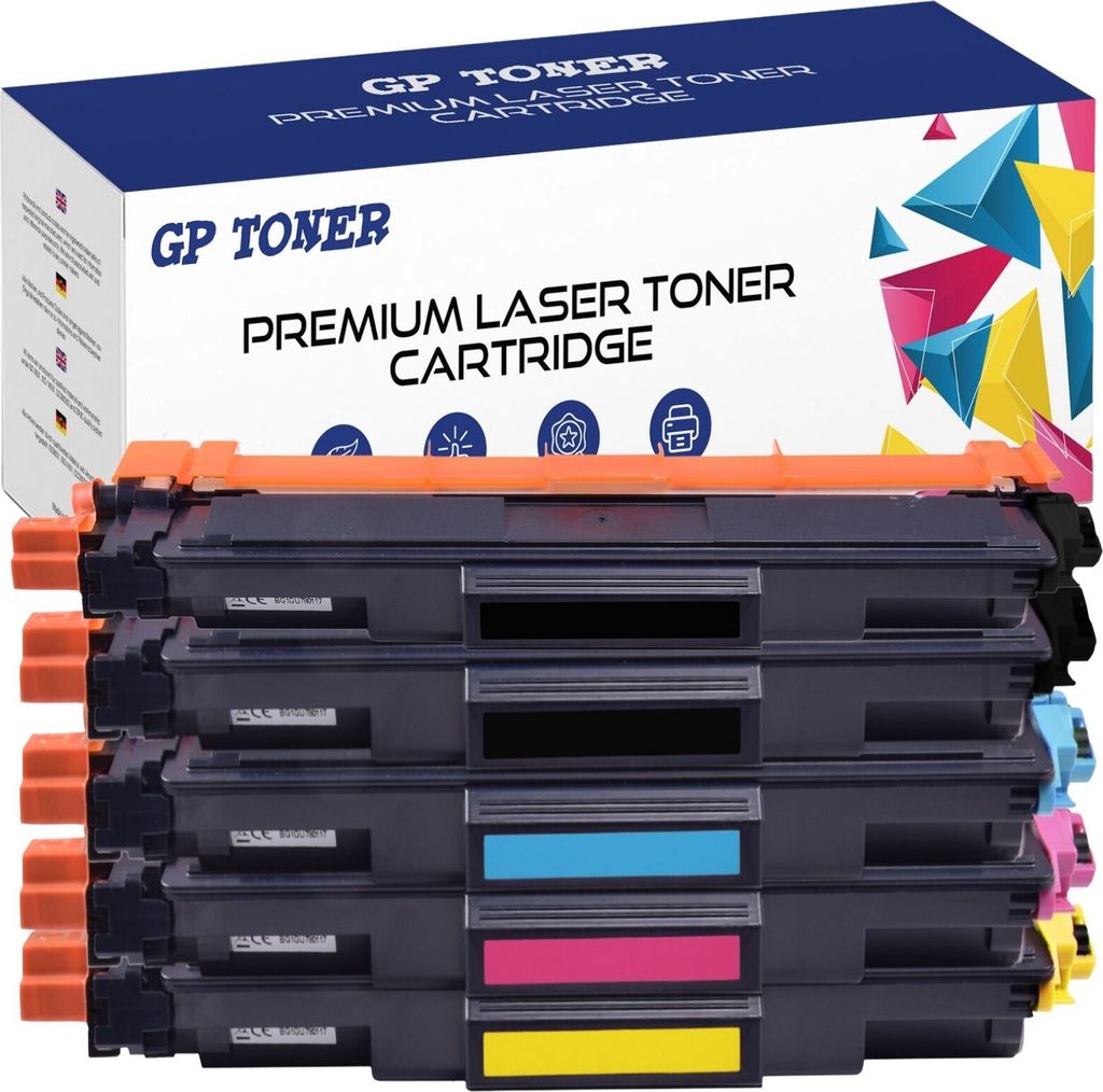5x Toner kompatibilní pro Brother TN-243 TN-247 Obrázek produktu 